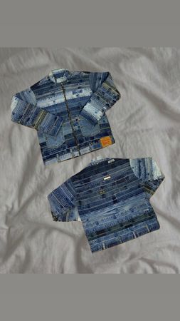 Upcycled Levi’s Denim Stripe Jacket