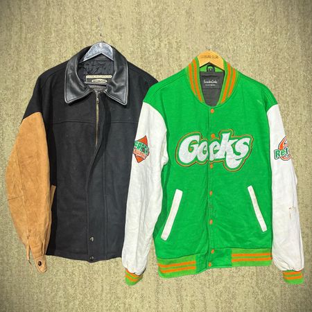 Baseball Leather and Wool Varsity Jackets (FNC:20)
