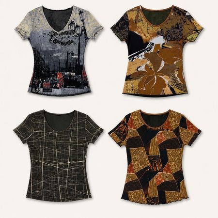 Y2k Earthy Glam Tops