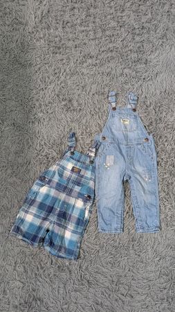 ***OshKosh Kids Dungarees – Denim Overalls Bundle