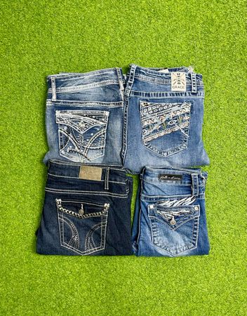 Jeans bootcut Y2k id744