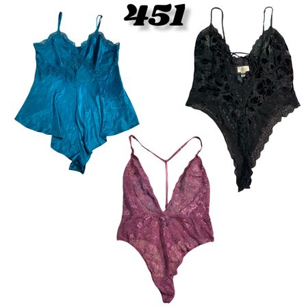 Colurful Lace Trim Bikni (brand) Victoria Secret #451.