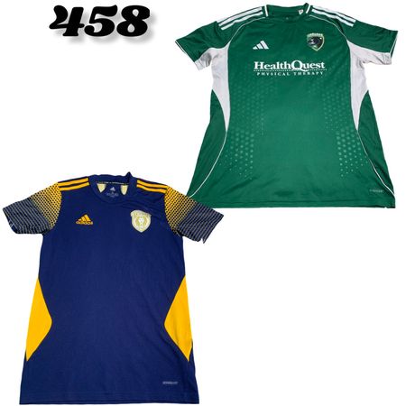 T-Shirts de maillot de soccer/football Adidas (marque) Adidas #458.