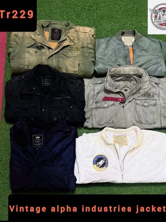Vintage alpha industries jacket Tr 229