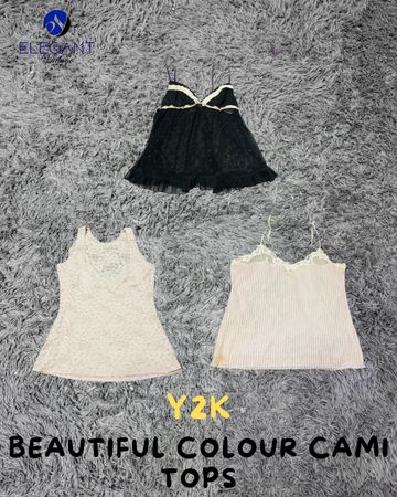 Y2K Schöne Farb-Cami-Tops - EV2175