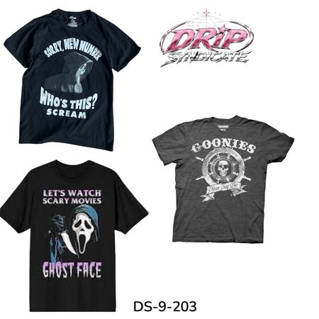 Cool Printed T-Shirt Bundle for Clothing Resellers (DS-9-203)
