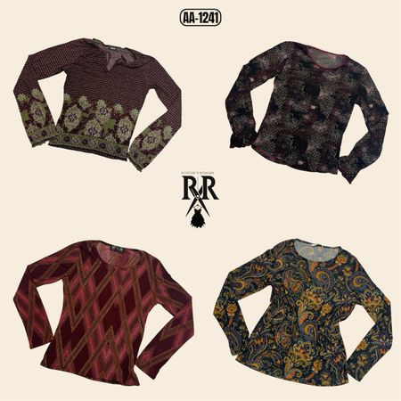 Y2K Grunge Full Sleeve Tops (AA-1241)