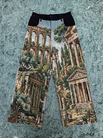 Upcycle Tapestry  Baggy Pants (DV -08)