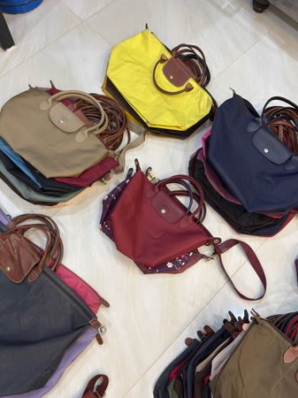 Vintage Longchamp Le Pliage Shoulder / Top Handle Bag | Authentic Luxury