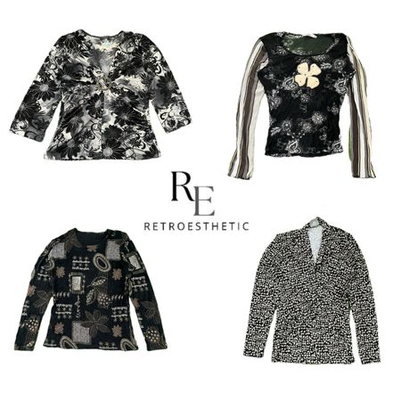 Y2K Nature Vibe Girl Full Sleeve Top RE-3756