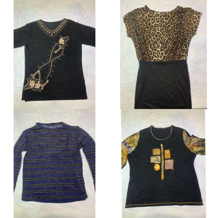 9 Pcs Women's Mixed Brand Tops & Shirts Bundle | Sisters Point, Forever 21, Amisu & More [vr 425]