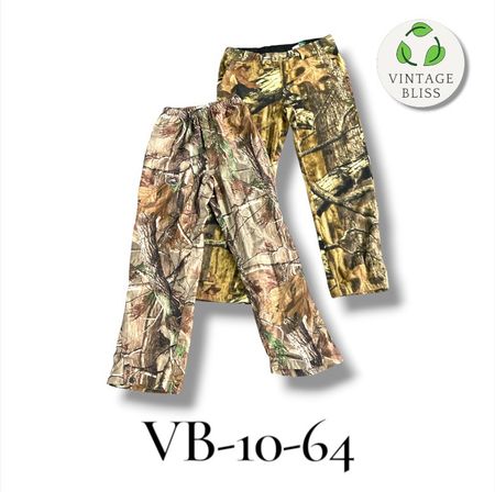 Realtree Camo Pants Wholesale Bundle – Assorted Styles  (VB-10-64) 8 piece
