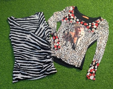 7814 - Blusas de estilo Y2K