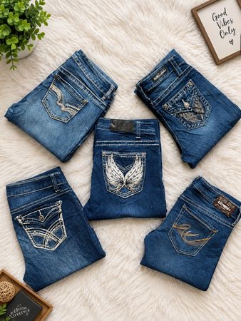 Stylish bootcut jeans