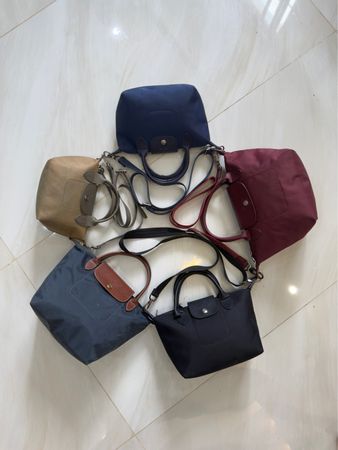 Vintage Longchamp Le Pliage Shoulder / Top Handle Bag | Authentic Luxury