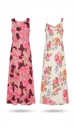 (FV-2065) Y2K Floral Maxi & Midi Dresses Bundle | Coquette, Cottagecore, Fairycore, Summer Vintage Dresses