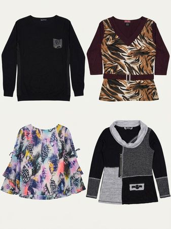 Y2k full sleep tops 17 pcs