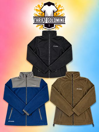 Premium Columbia Fleecejacke