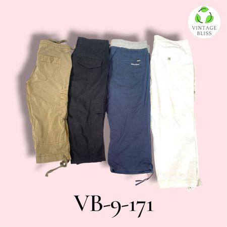 Y2K Cargo Capri Wholesale Bundle (VB-9-171) 10 piece