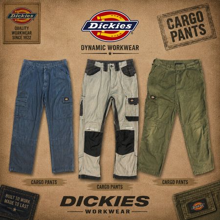 Un pantalon cargo de la marque Dickies