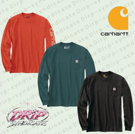 Carhartt Long-Sleeve Pocket T-Shirts (DS-9-028)