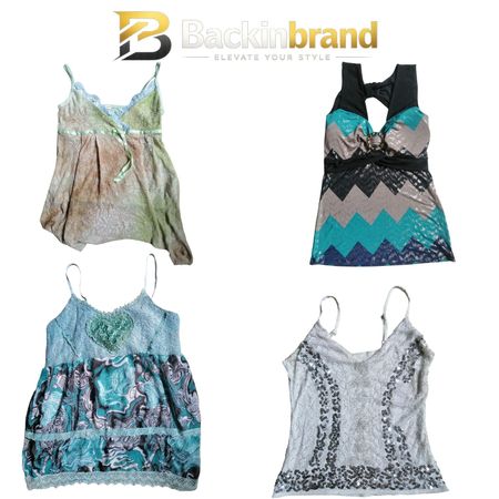Y2K cami tops