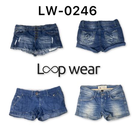 Shorts Micro Mini de Jeans Y2K