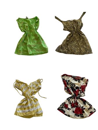 Y2K Lime Tie Strap Camisoles-ST-350