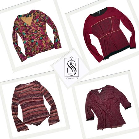 Y2K Cute Grunge Full Sleeve Mix Tops