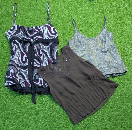 6818 - Y2K Style Cami Tops and Blouse
