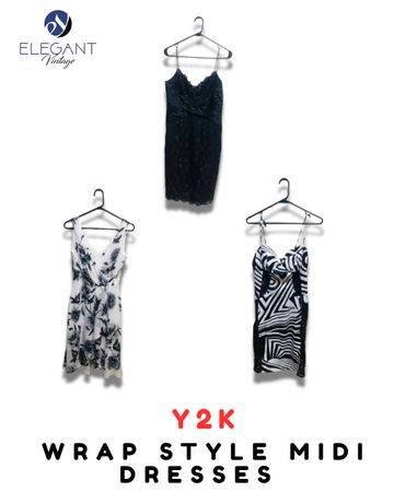 Robes midi style Y2K Warp - EV1947