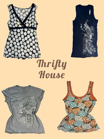 Y2K Printed cami Top Mix(TH/619)
