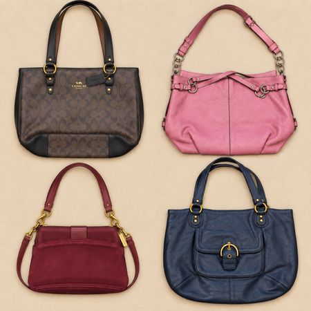Sacs en cuir Coach intemporels Y2k