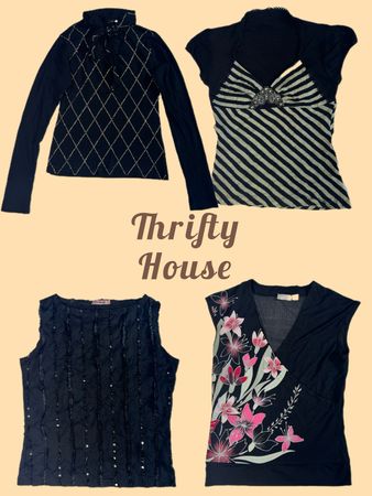 Y2K Glam & Grunge Tops(TH/670)