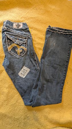 Y2K beautiful flare jeans 101