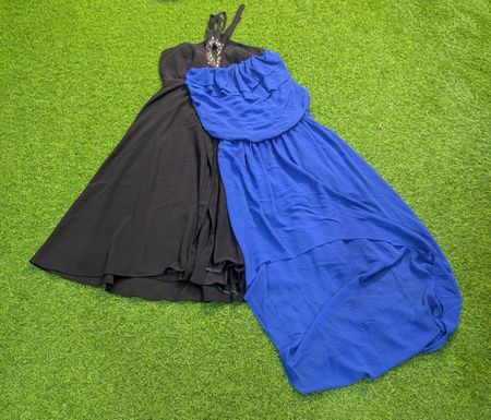 7352 - Y2K-Stil Maxi-, Midi- und Mini-Kleid