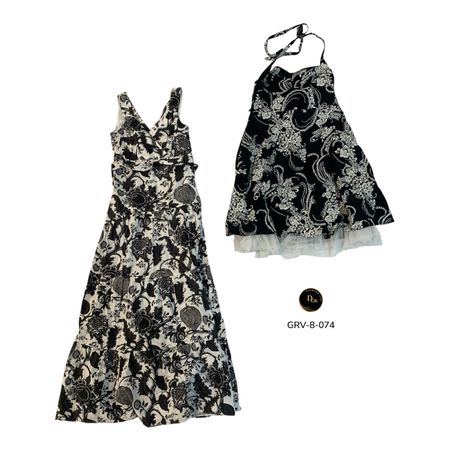 Women’s Cotton Dress – Authentic Y2K Vintage Fashion Dress. (GRV-8-074)