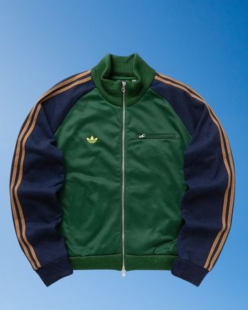 Mix branded track jacket
