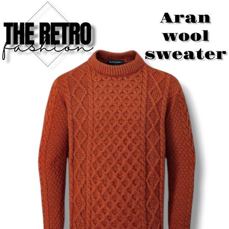 YW-258 / ARAN WOOL SWEATERS ab grade