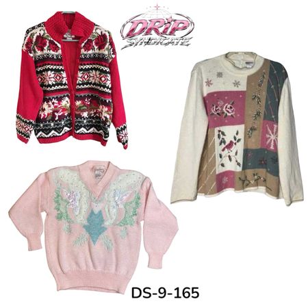 Retro Vintage Knit Sweater Timeless Cozy Streetwear (DS-9-165)
