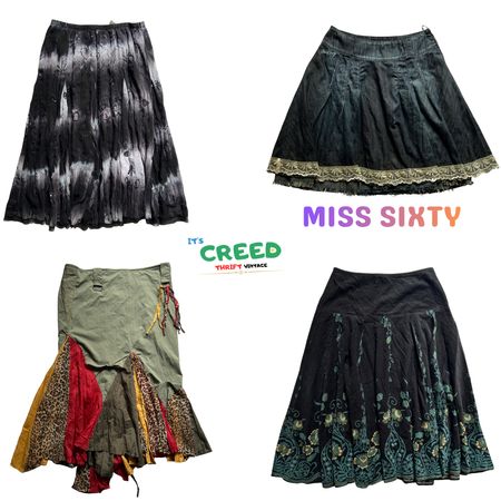 y2k Miss Sixty Skirt Collection (CV:082)