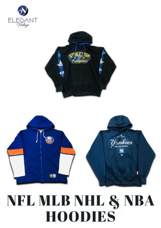 NFL, MLB, NHL & NBA Hoodies - EVM1225