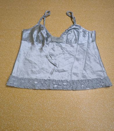 428 Bulk 10x Women's Satin Cami Tops Bundle – Elegant Sleeveless Mixed Lot
