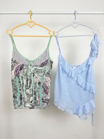 y2k cami tops