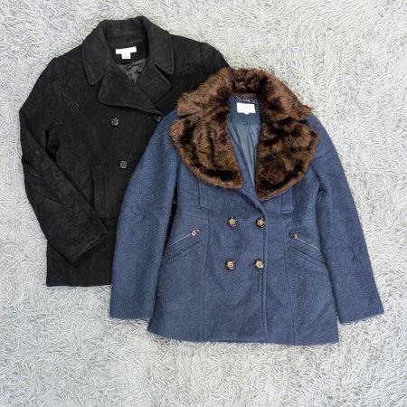 ***Y2K Wool Trench Coats – Retro Statement