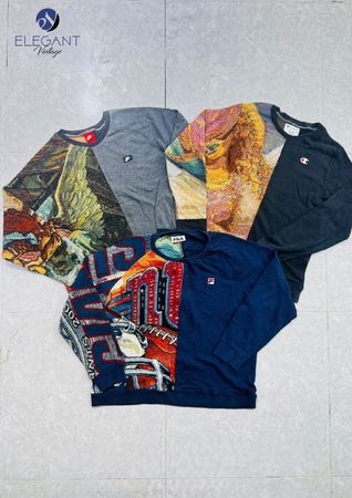 Upcycled Branded Sweatshirts - EVR0623
