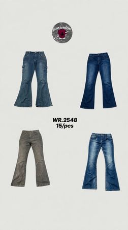 Jean flare Y2K WR-2548