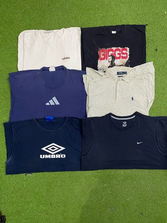 Authentiques t-shirts de marques mixtes