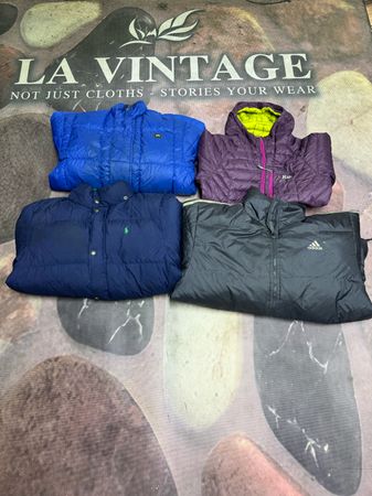 Vintage Nike Rab adidas polo puffers