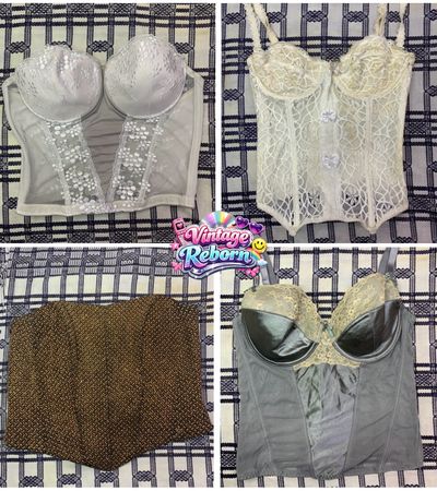 Y2K Vintage Lace & Corset Lingerie Bundle | VR-422